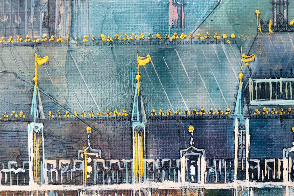 London Days - Original by artist Veronika Benoni - Wyecliffe Galleries