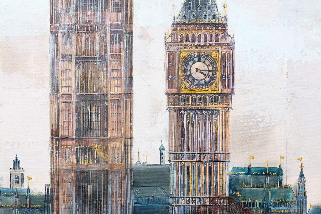 London Days - Original by artist Veronika Benoni - Wyecliffe Galleries