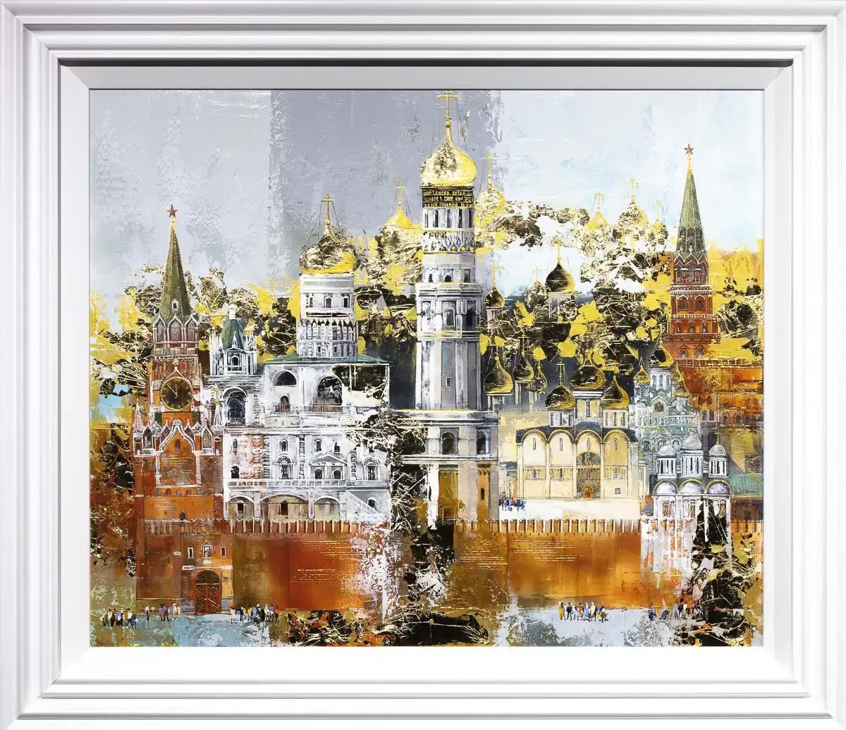 Moments in Moscow - Original - SOLD by artist Veronika Benoni - Wyecliffe Galleries