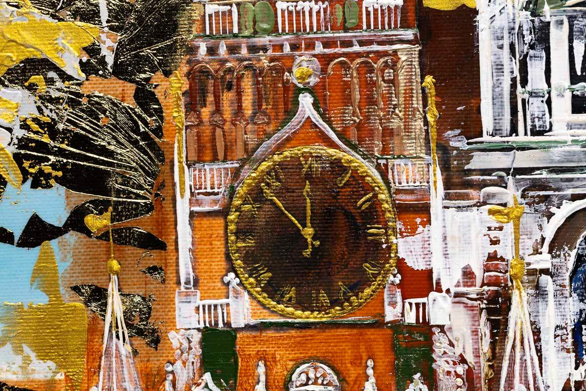 Moments in Moscow - Original - SOLD by artist Veronika Benoni - Wyecliffe Galleries