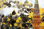 Moments in Moscow - Original - SOLD by artist Veronika Benoni - Wyecliffe Galleries
