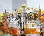 Moments in Moscow - Original - SOLD by artist Veronika Benoni - Wyecliffe Galleries