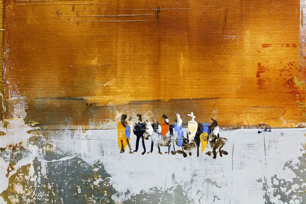 Moments in Moscow - Original - SOLD by artist Veronika Benoni - Wyecliffe Galleries