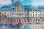 Musée du Louvre - Original by artist Veronika Benoni - Wyecliffe Galleries