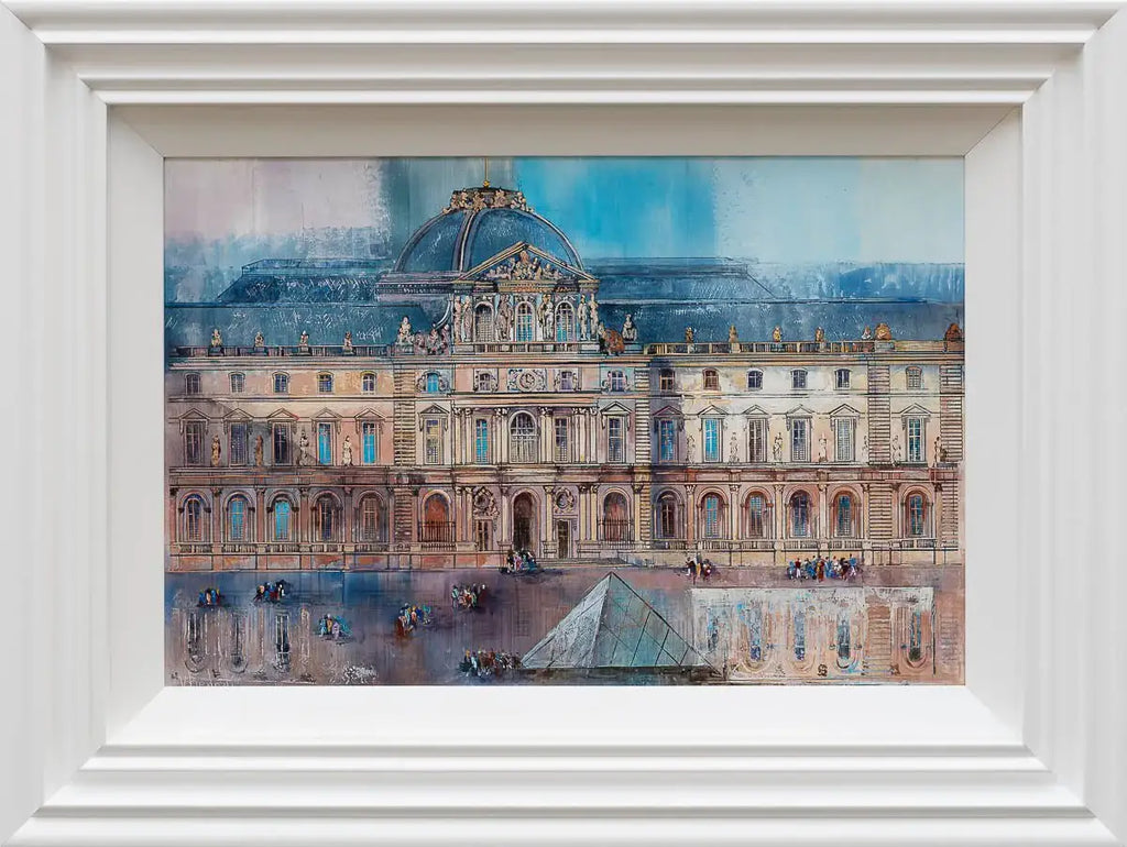 Musée du Louvre - Original by artist Veronika Benoni - Wyecliffe Galleries