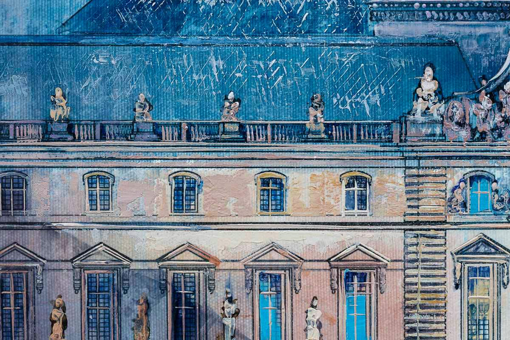 Musée du Louvre - Original by artist Veronika Benoni - Wyecliffe Galleries
