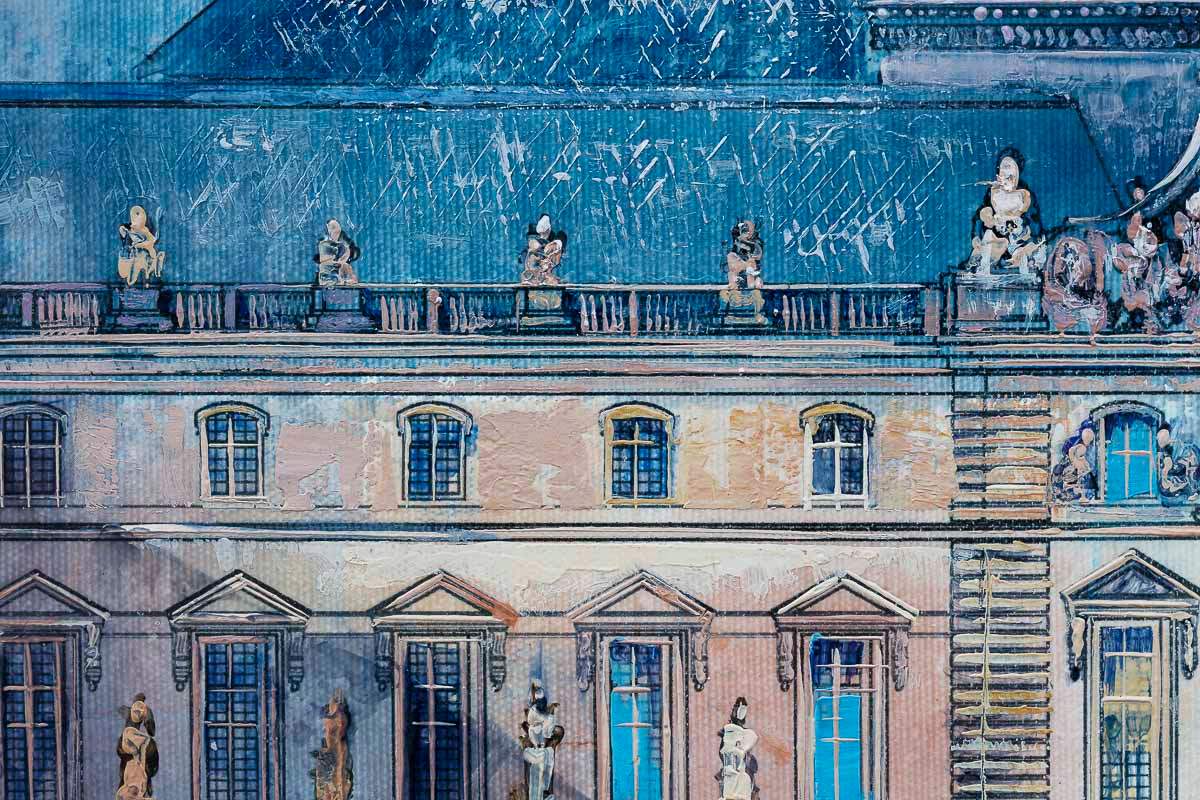 Musée du Louvre - Original by artist Veronika Benoni - Wyecliffe Galleries