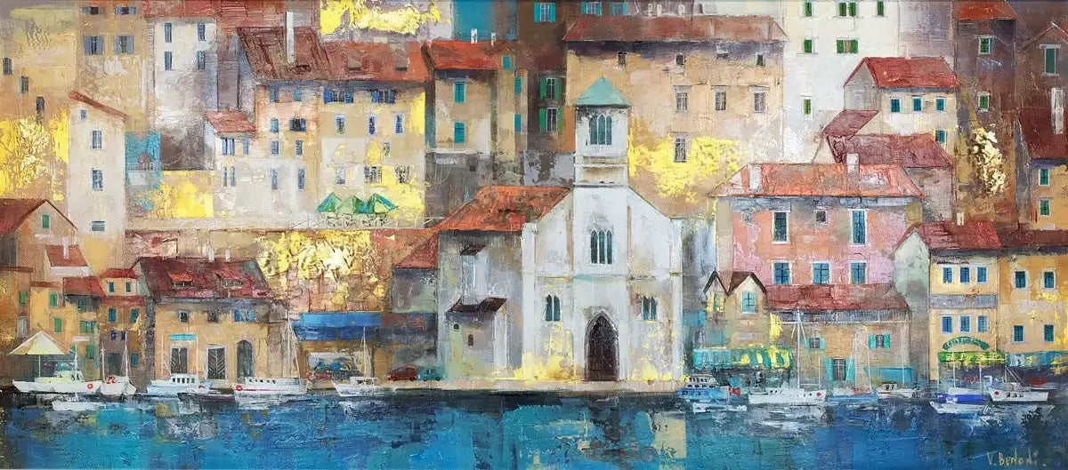 Near the Sea - SOLD by artist Veronika Benoni - Wyecliffe Galleries