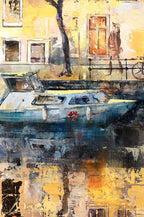 Nighttime Glow - Original - SOLD by artist Veronika Benoni - Wyecliffe Galleries