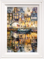 Nighttime Glow - Original - SOLD by artist Veronika Benoni - Wyecliffe Galleries