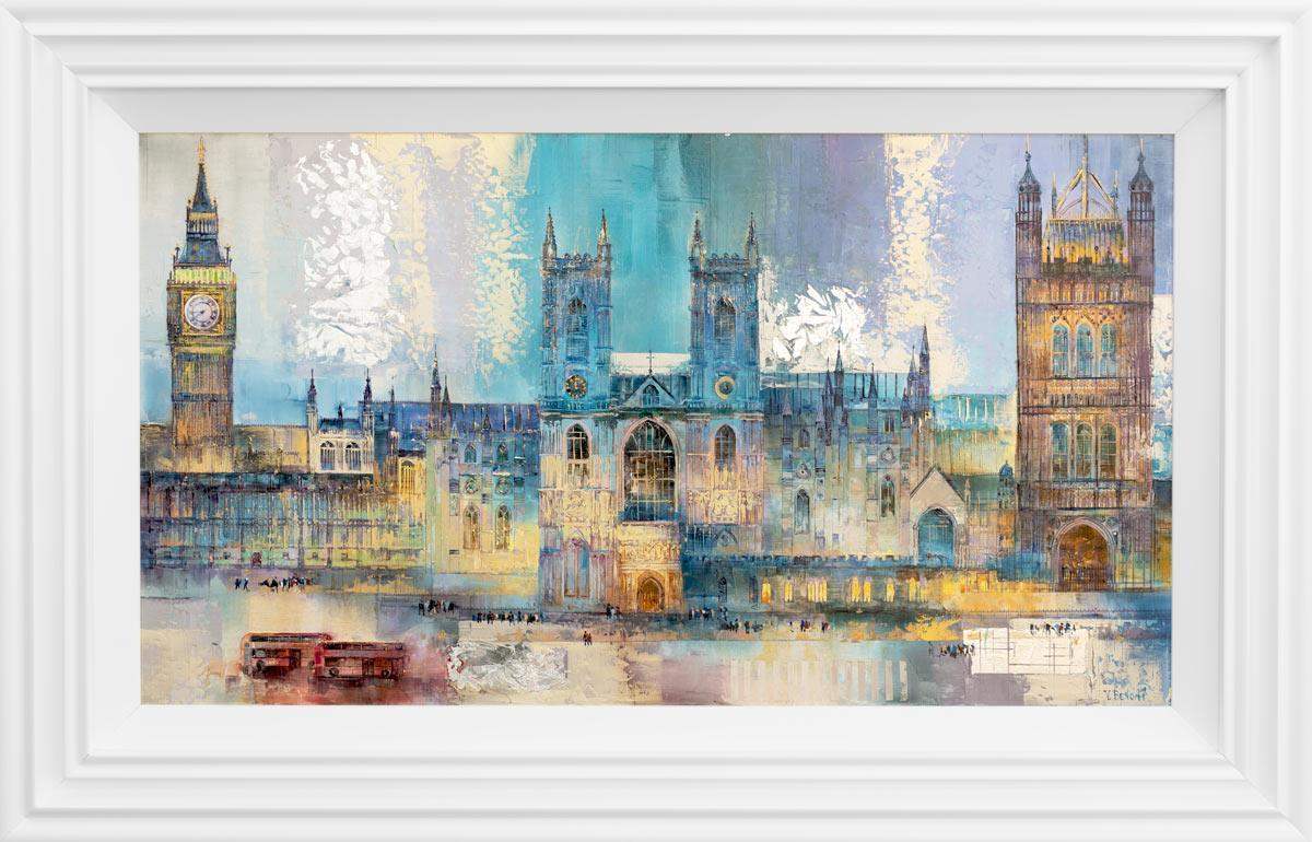 Nighttime Rush - Original - SOLD by artist Veronika Benoni - Wyecliffe Galleries