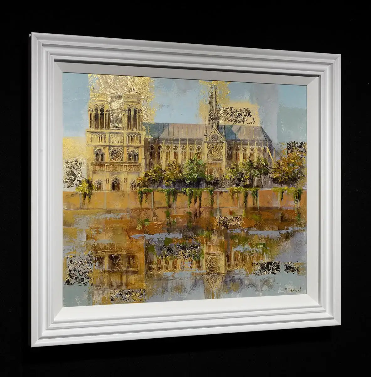 Notre Dame De Paris - Original - SOLD by artist Veronika Benoni - Wyecliffe Galleries