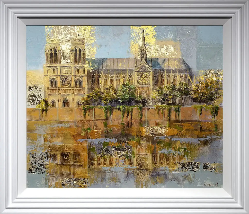 Notre Dame De Paris - Original - SOLD by artist Veronika Benoni - Wyecliffe Galleries