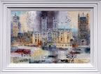 Passing Parliament - Original - SOLD by artist Veronika Benoni - Wyecliffe Galleries