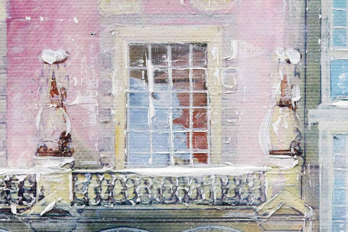 Paved in Silver - Original SOLD by artist Veronika Benoni - Wyecliffe Galleries
