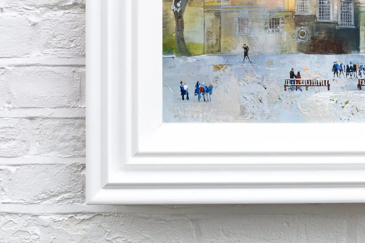 Paved in Silver - Original SOLD by artist Veronika Benoni - Wyecliffe Galleries