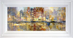 Paved with Gold (Amsterdam) - SOLD by artist Veronika Benoni - Wyecliffe Galleries