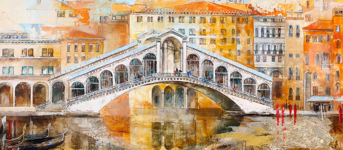 Ponte di Rialto - Original Veronika Benoni Original