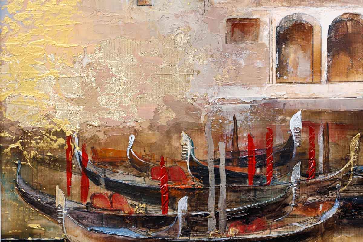 Ponte di Rialto - Original - SOLD by artist Veronika Benoni - Wyecliffe Galleries