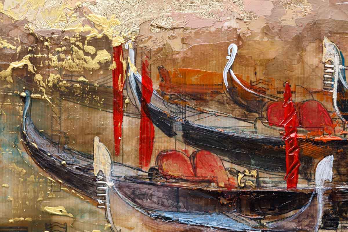 Ponte di Rialto - Original - SOLD by artist Veronika Benoni - Wyecliffe Galleries