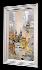 Prague Dawn - Original - SOLD by artist Veronika Benoni - Wyecliffe Galleries