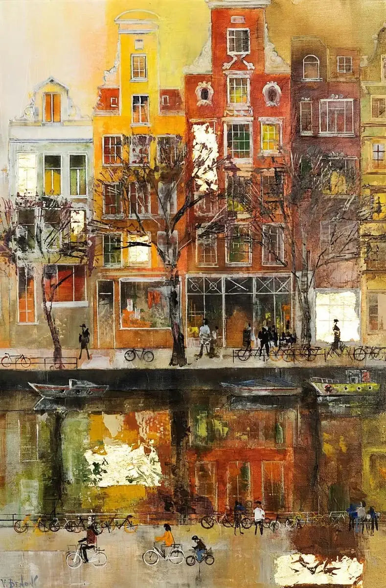 Prince's Canal - SOLD by artist Veronika Benoni - Wyecliffe Galleries