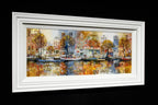 Reflections of Amsterdam - Original - SOLD by artist Veronika Benoni - Wyecliffe Galleries