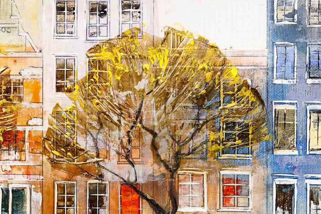 Reflections of Amsterdam - Original - SOLD by artist Veronika Benoni - Wyecliffe Galleries