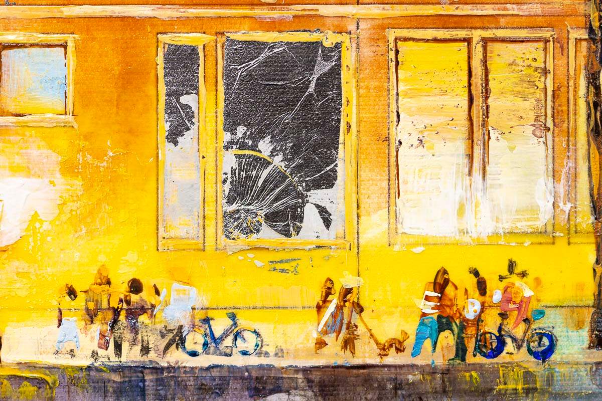 Reflections of Life - Original - SOLD by artist Veronika Benoni - Wyecliffe Galleries