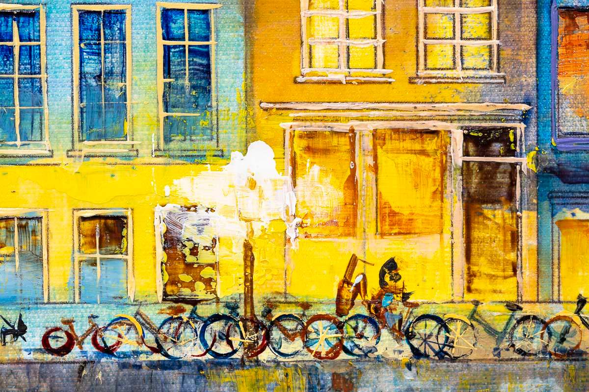 Reflections of Life - Original - SOLD by artist Veronika Benoni - Wyecliffe Galleries
