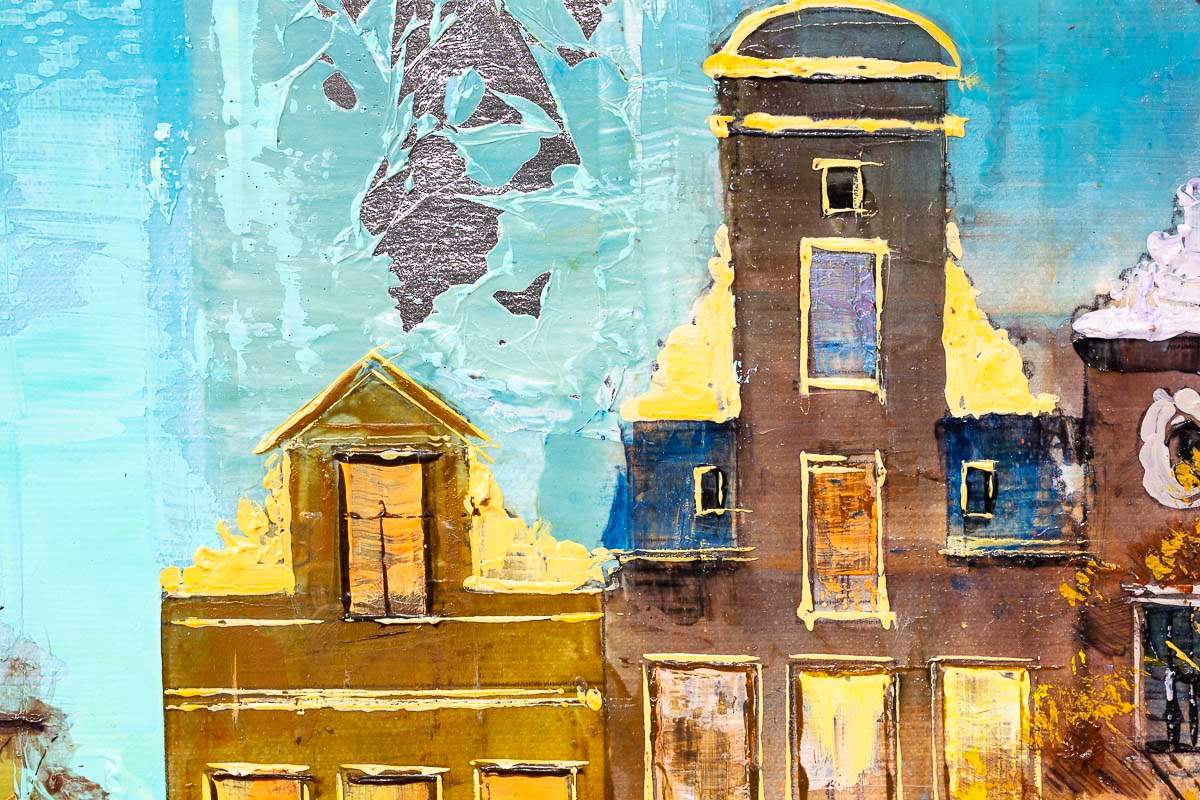 Reflections of Life - Original - SOLD by artist Veronika Benoni - Wyecliffe Galleries