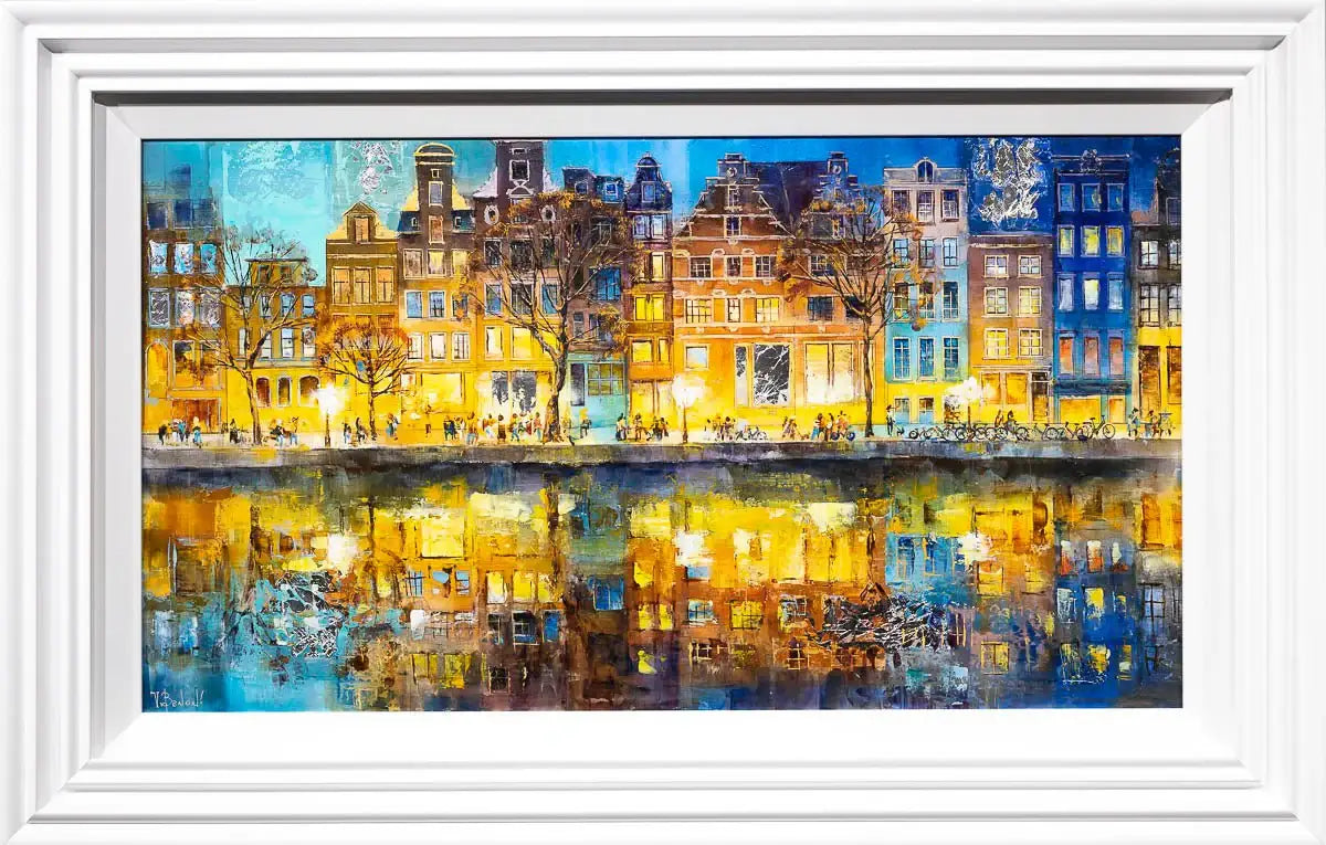 Reflections of Life - Original - SOLD by artist Veronika Benoni - Wyecliffe Galleries