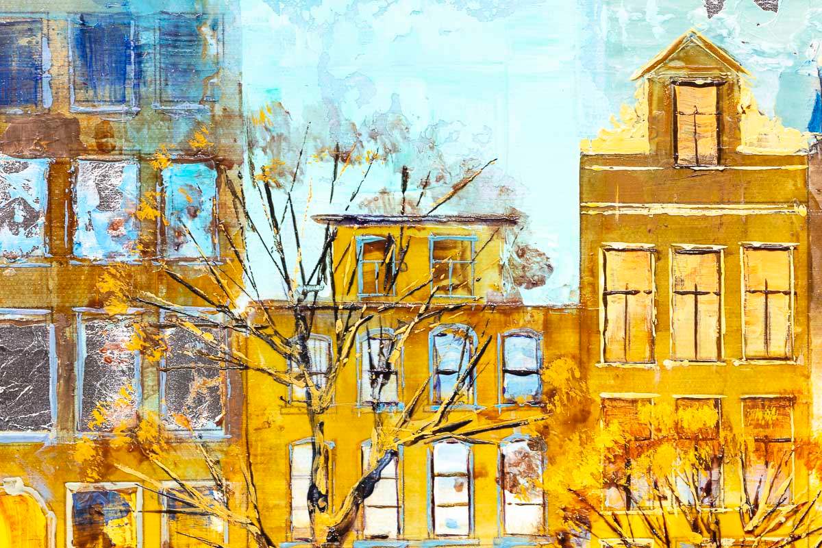 Reflections of Life - Original - SOLD by artist Veronika Benoni - Wyecliffe Galleries