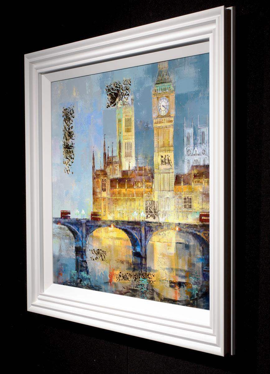 Reflections of Westminster - Original - SOLD by artist Veronika Benoni - Wyecliffe Galleries