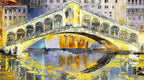 Rialto Bridge, Venice - Original - SOLD by artist Veronika Benoni - Wyecliffe Galleries