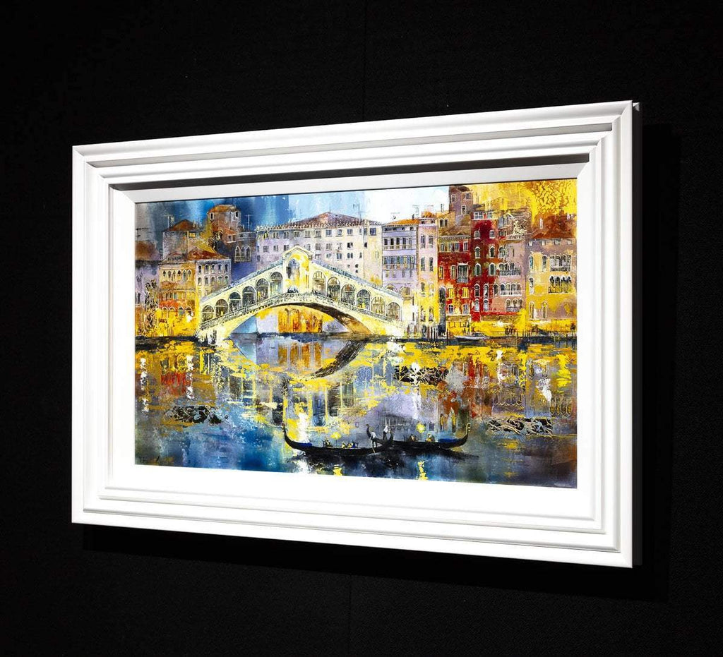 Rialto Bridge, Venice - Original - SOLD by artist Veronika Benoni - Wyecliffe Galleries