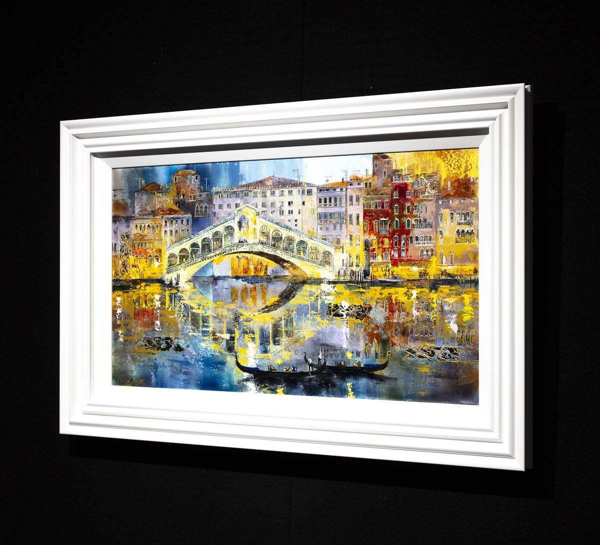 Rialto Bridge, Venice - Original - SOLD by artist Veronika Benoni - Wyecliffe Galleries