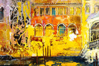 Rialto Bridge, Venice - Original - SOLD by artist Veronika Benoni - Wyecliffe Galleries