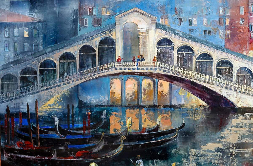 Rialto Dreams - Original - SOLD by artist Veronika Benoni - Wyecliffe Galleries