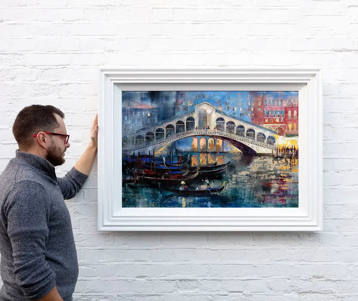 Rialto Dreams - Original - SOLD by artist Veronika Benoni - Wyecliffe Galleries