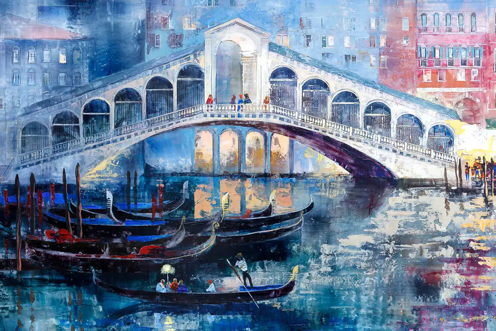 Rialto Dreams - Original - SOLD by artist Veronika Benoni - Wyecliffe Galleries