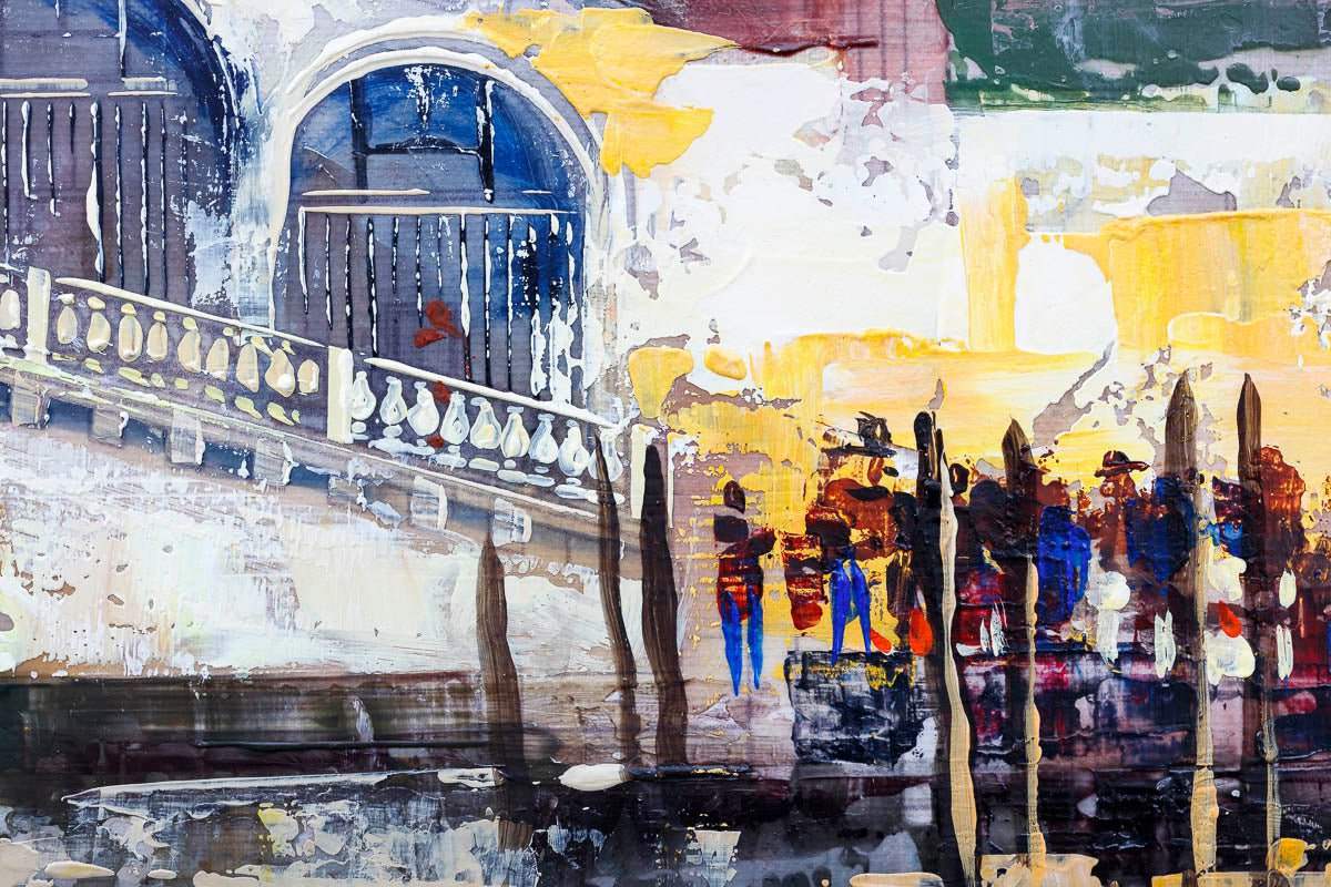 Rialto Dreams - Original - SOLD by artist Veronika Benoni - Wyecliffe Galleries