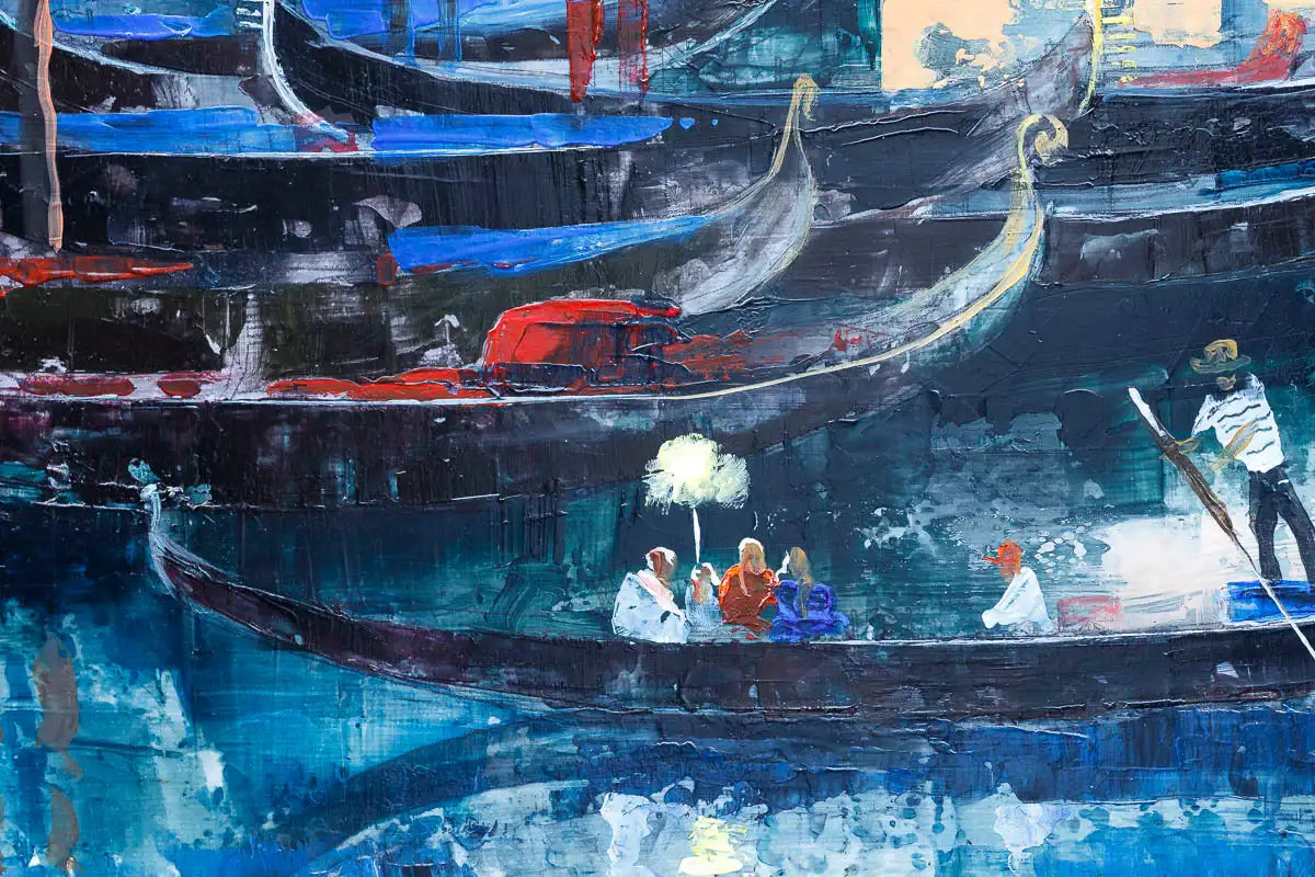 Rialto Dreams - Original - SOLD by artist Veronika Benoni - Wyecliffe Galleries