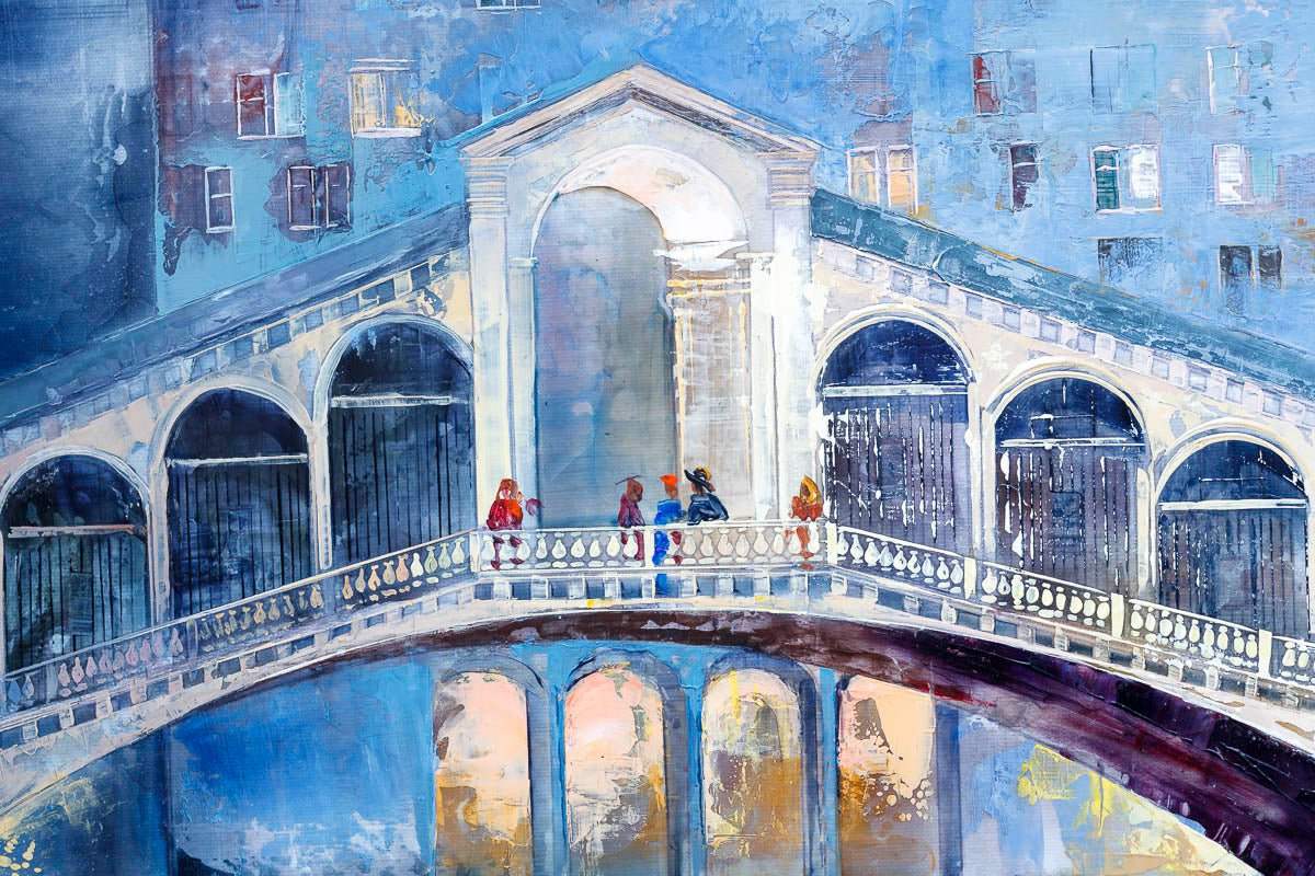 Rialto Dreams - Original - SOLD by artist Veronika Benoni - Wyecliffe Galleries