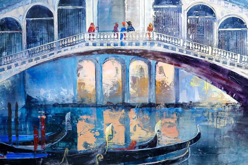 Rialto Dreams - Original - SOLD by artist Veronika Benoni - Wyecliffe Galleries