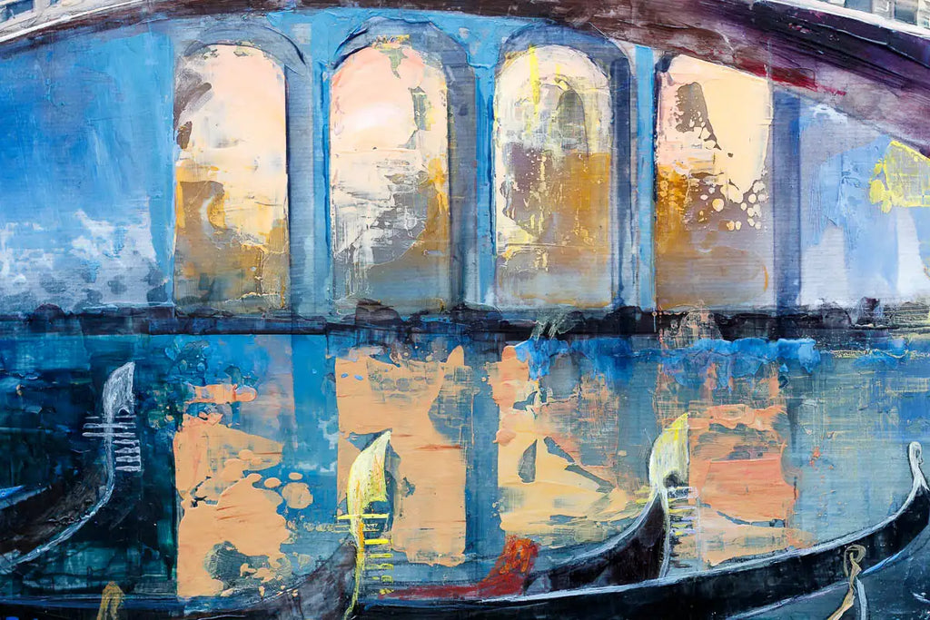 Rialto Dreams - Original - SOLD by artist Veronika Benoni - Wyecliffe Galleries