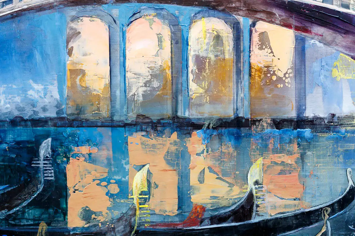 Rialto Dreams - Original - SOLD by artist Veronika Benoni - Wyecliffe Galleries