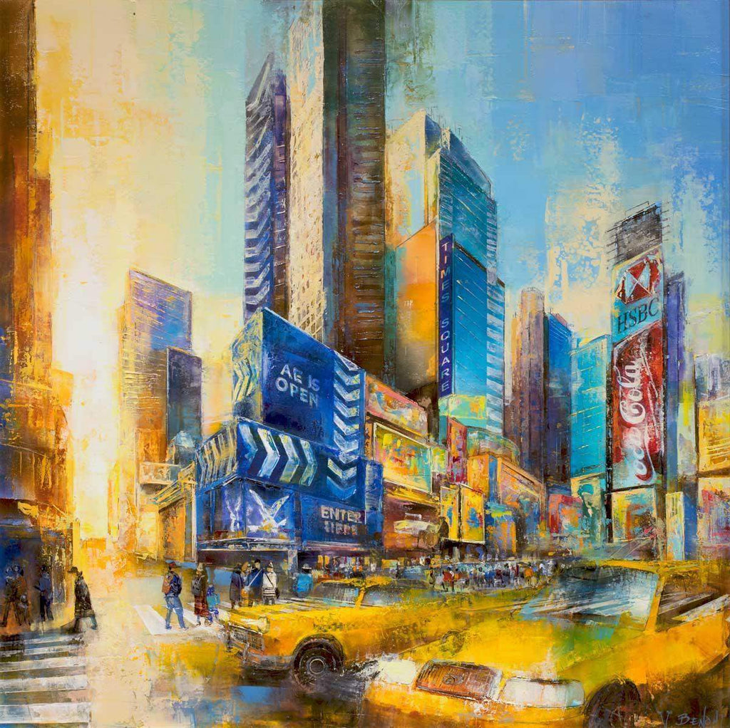 Rush Hour - Original - SOLD by artist Veronika Benoni - Wyecliffe Galleries