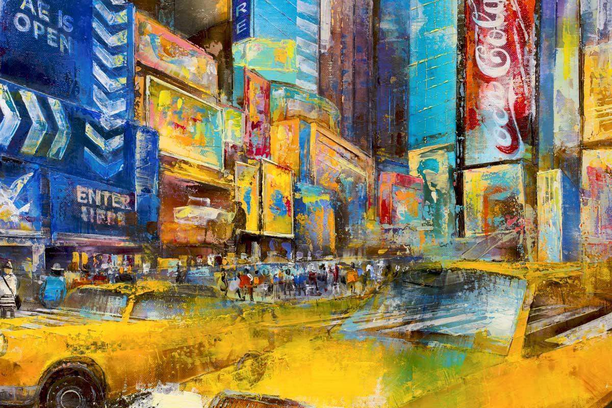 Rush Hour - Original - SOLD by artist Veronika Benoni - Wyecliffe Galleries