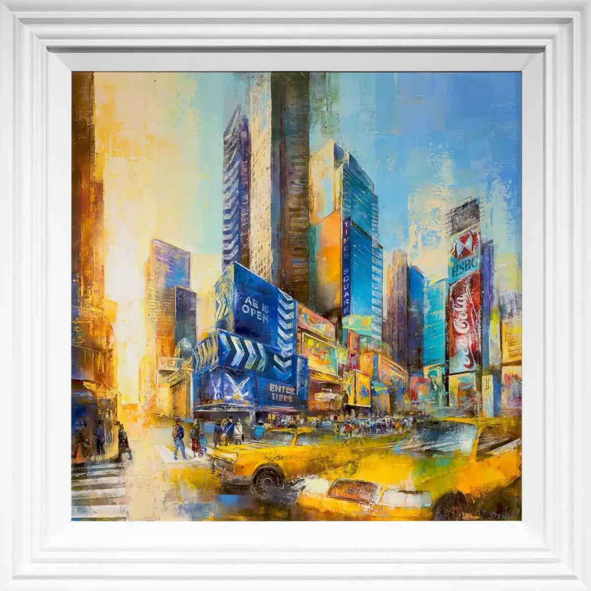 Rush Hour - Original - SOLD by artist Veronika Benoni - Wyecliffe Galleries